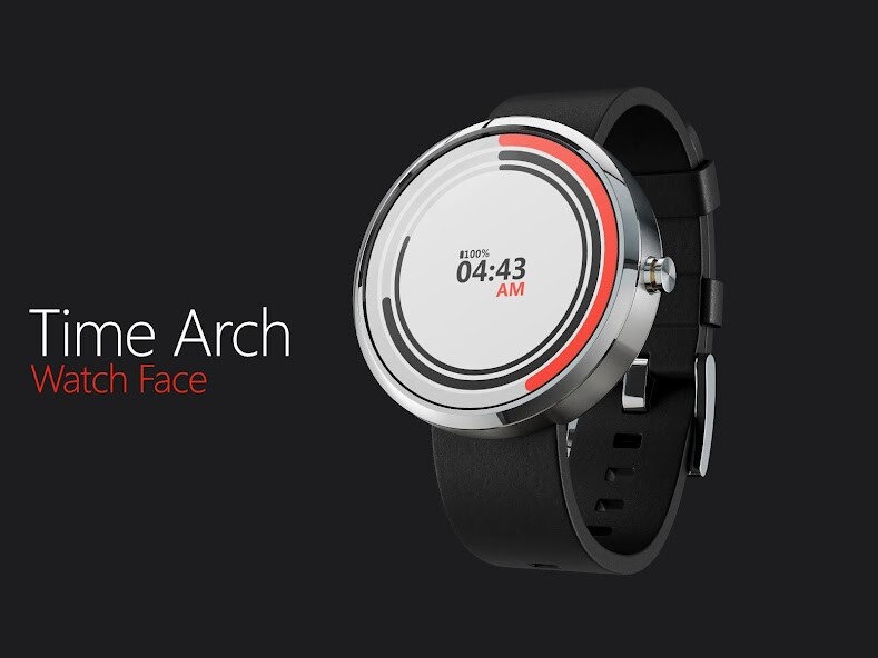 Run android online APK Time Arch Watch Face from MyAndroid or emulate Time Arch Watch Face using MyAndroid