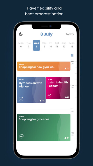 Emulate iPhone app Time Block App using MyAndroid Emulate iPhone app Time Block App using MyAndroid
