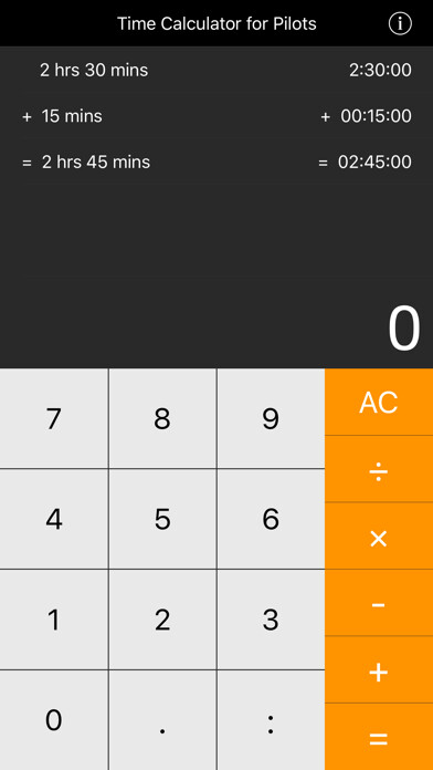 Emulate iPhone app Time Calculator For Pilots using MyAndroid Emulate iPhone app Time Calculator For Pilots using MyAndroid
