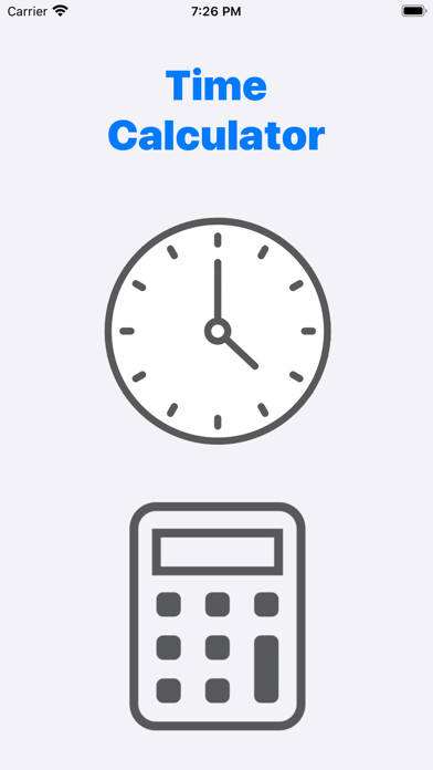 Emulate iPhone app Time Calculator hh:mm using MyAndroid Emulate iPhone app Time Calculator hh:mm using MyAndroid