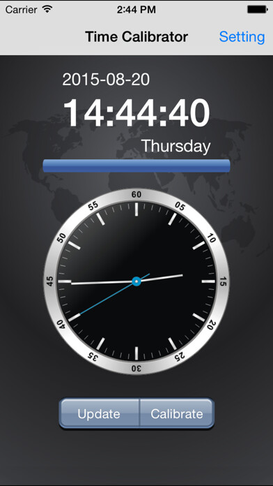 Emulate iPhone app Time Calibrator using MyAndroid Emulate iPhone app Time Calibrator using MyAndroid