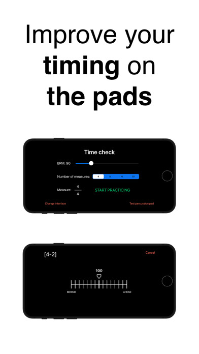 Emulate iPhone app Time check for percussion pads using MyAndroid Emulate iPhone app Time check for percussion pads using MyAndroid