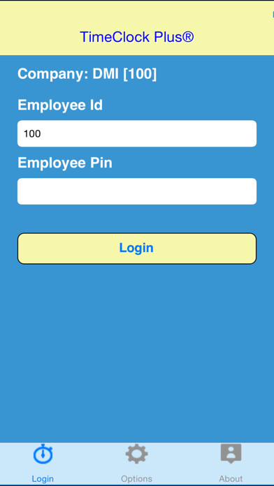 Emulate iPhone app TimeClock Plus using MyAndroid