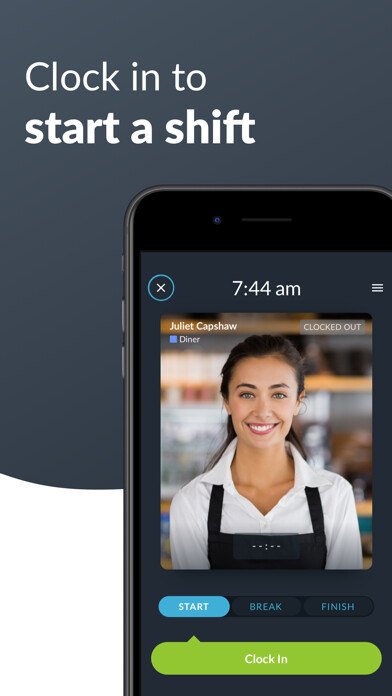 Emulate iPhone app Time Clock: Track Attendance using MyAndroid Emulate iPhone app Time Clock: Track Attendance using MyAndroid