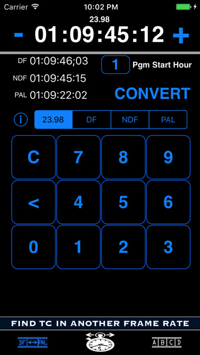 Emulate iPhone app Timecode Tool using MyAndroid Emulate iPhone app Timecode Tool using MyAndroid