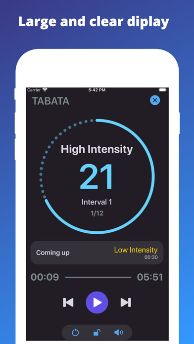 Emulate iPhone app TimeFit - Workout Timer using MyAndroid Emulate iPhone app TimeFit - Workout Timer using MyAndroid