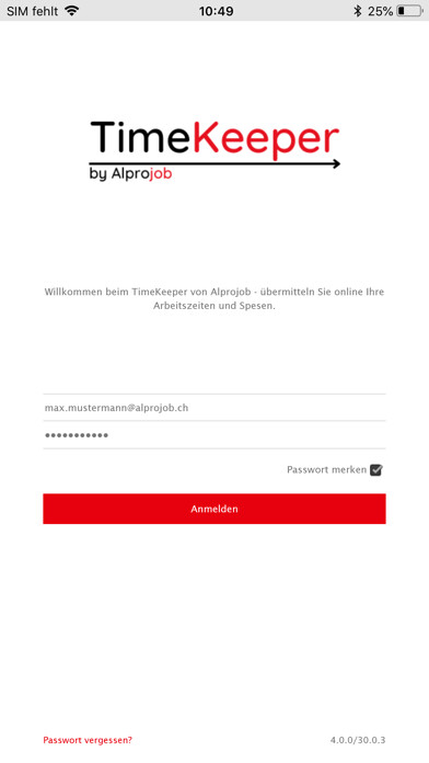 Emulate iPhone app TimeKeeper by Alprojob using MyAndroid Emulate iPhone app TimeKeeper by Alprojob using MyAndroid
