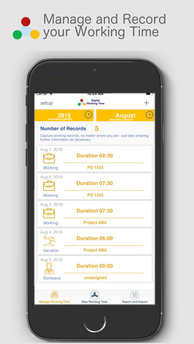 Emulate iPhone app Timekeeping using MyAndroid Emulate iPhone app Timekeeping using MyAndroid