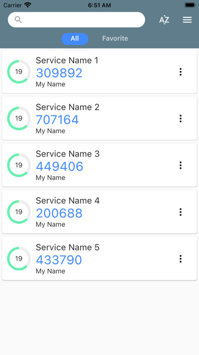 Emulate iPhone app TimeKey - Authenticator using MyAndroid