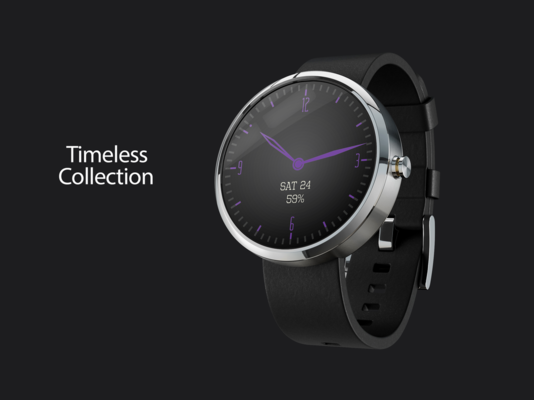 Emulate Android APK Timeless-Purple Watch Face
