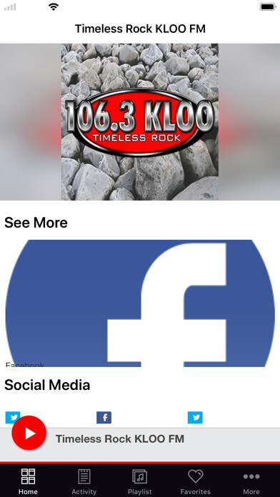 Emulate iPhone app Timeless Rock KLOO FM using MyAndroid Emulate iPhone app Timeless Rock KLOO FM using MyAndroid