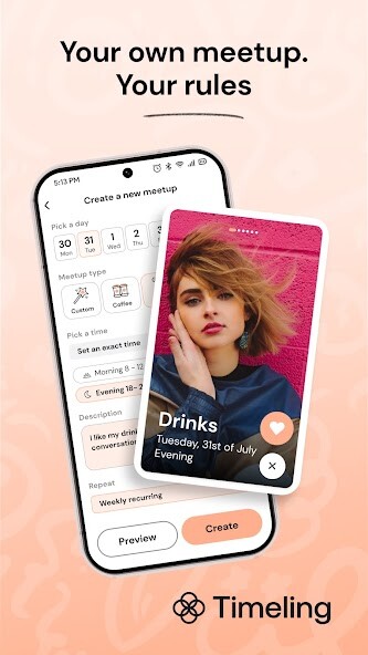 Run android online APK Timeling: Dates, Meet, Friends from MyAndroid or emulate Timeling: Dates, Meet, Friends using MyAndroid