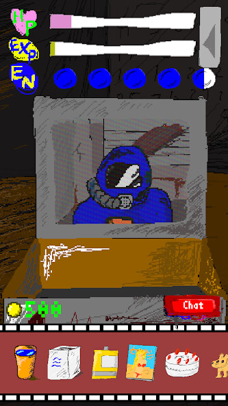 Emulate iPhone app TimeMachine - タイムトラベル系仕送りゲーム using MyAndroid