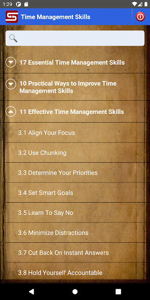 Run android online APK Time Management Skills from MyAndroid or emulate Time Management Skills using MyAndroid