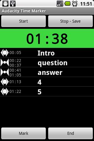 Run android online APK Time Markers for Audacity from MyAndroid or emulate Time Markers for Audacity using MyAndroid Run android online APK Time Markers for Audacity from MyAndroid or emulate Time Markers for Audacity using MyAndroid