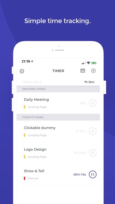 Emulate iPhone app Timenotes Time Tracker using MyAndroid Emulate iPhone app Timenotes Time Tracker using MyAndroid