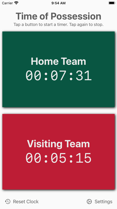 Emulate iPhone app Time of Possession using MyAndroid Emulate iPhone app Time of Possession using MyAndroid