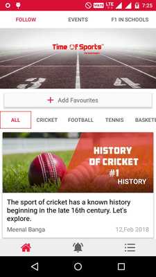 Emulate Android APK Time of Sports