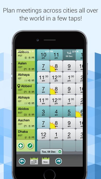 Emulate iPhone app TimePal using MyAndroid