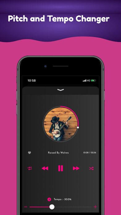 Emulate iPhone app TimePitch-Pitch, Speed Changer using MyAndroid Emulate iPhone app TimePitch-Pitch, Speed Changer using MyAndroid