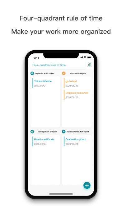 Emulate iPhone app Time Quadrants-Time Management using MyAndroid Emulate iPhone app Time Quadrants-Time Management using MyAndroid