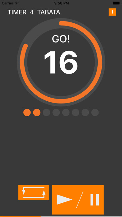 Emulate iPhone app Timer4Tabata using MyAndroid Emulate iPhone app Timer4Tabata using MyAndroid