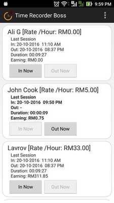 Emulate Android APK Time Recorder Boss Emulate Android APK Time Recorder Boss