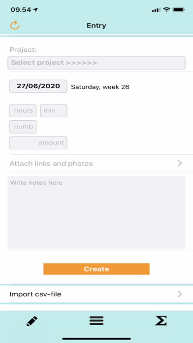 Emulate iPhone app Time Recording - Entry using MyAndroid Emulate iPhone app Time Recording - Entry using MyAndroid