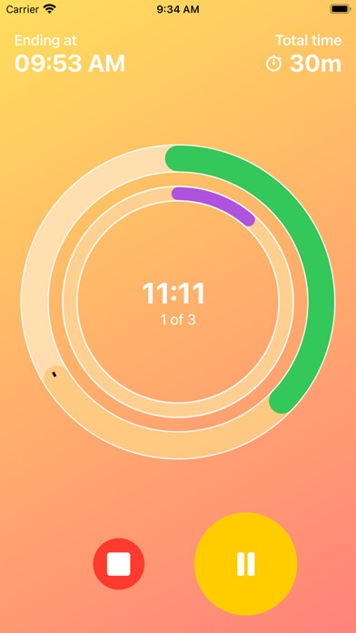 Emulate iPhone app Timer of Time using MyAndroid