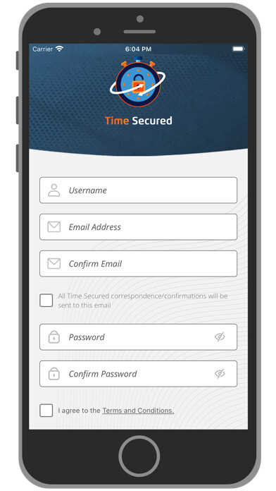 Emulate iPhone app Time Secured using MyAndroid