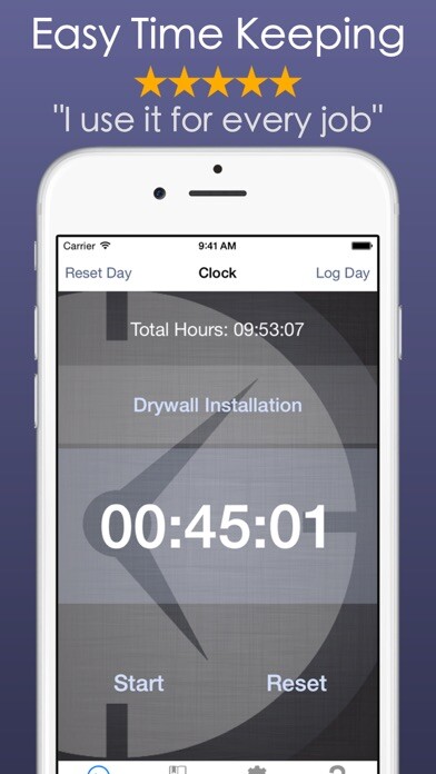 Emulate iPhone app Timesheet PRO - Hours Tracker using MyAndroid Emulate iPhone app Timesheet PRO - Hours Tracker using MyAndroid