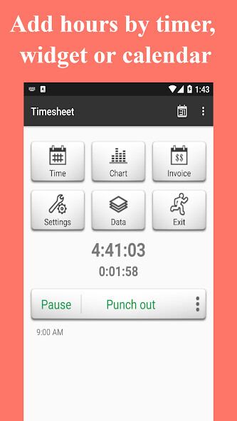 Run android online APK Timesheet - Time Card - Work Hours - Work Log from MyAndroid or emulate Timesheet - Time Card - Work Hours - Work Log using MyAndroid Run android online APK Timesheet - Time Card - Work Hours - Work Log from MyAndroid or emulate Timesheet - Time Card - Work Hours - Work Log using MyAndroid