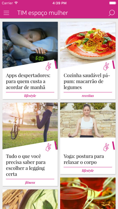 Emulate iPhone app TIM Espaço Mulher using MyAndroid Emulate iPhone app TIM Espaço Mulher using MyAndroid