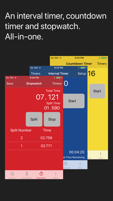 Emulate iPhone app TimeSpotter Interval Timer using MyAndroid Emulate iPhone app TimeSpotter Interval Timer using MyAndroid