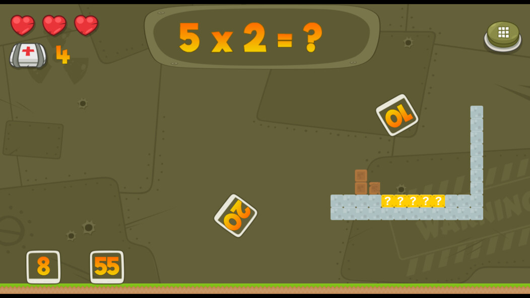 Run android online APK times table mission from MyAndroid or emulate times table mission using MyAndroid