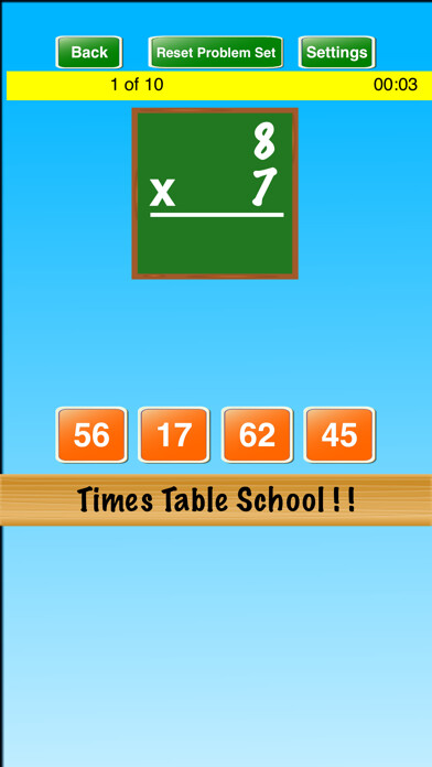 Emulate iPhone app Times Table School ! ! using MyAndroid Emulate iPhone app Times Table School ! ! using MyAndroid