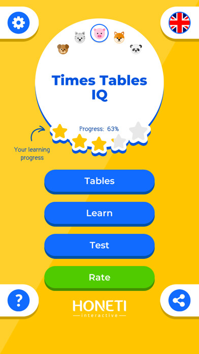 Emulate iPhone app Times Tables Multiplication IQ using MyAndroid Emulate iPhone app Times Tables Multiplication IQ using MyAndroid
