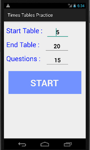Run android online APK Times Tables Practice from MyAndroid or emulate Times Tables Practice using MyAndroid Run android online APK Times Tables Practice from MyAndroid or emulate Times Tables Practice using MyAndroid