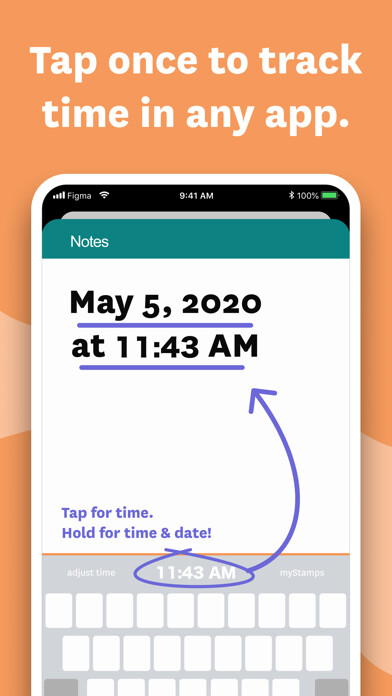 Emulate iPhone app TimeStamp Keyboard using MyAndroid Emulate iPhone app TimeStamp Keyboard using MyAndroid