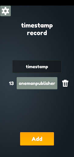 Run android online APK timestamp record from MyAndroid or emulate timestamp record using MyAndroid