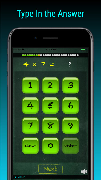 Emulate iPhone app TimesX Times Tables Tester using MyAndroid Emulate iPhone app TimesX Times Tables Tester using MyAndroid