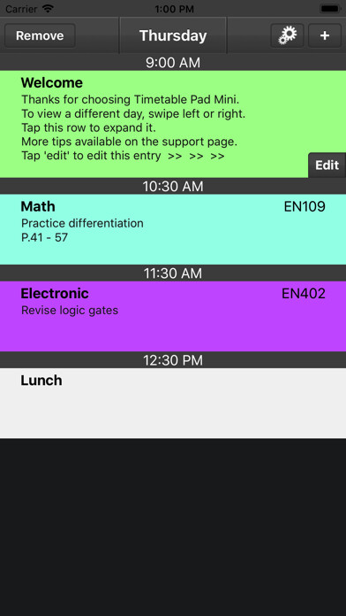 Emulate iPhone app Timetable Pad Mini using MyAndroid Emulate iPhone app Timetable Pad Mini using MyAndroid