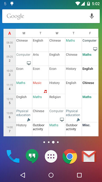 Run android online APK Timetable Widget from MyAndroid or emulate Timetable Widget using MyAndroid Run android online APK Timetable Widget from MyAndroid or emulate Timetable Widget using MyAndroid