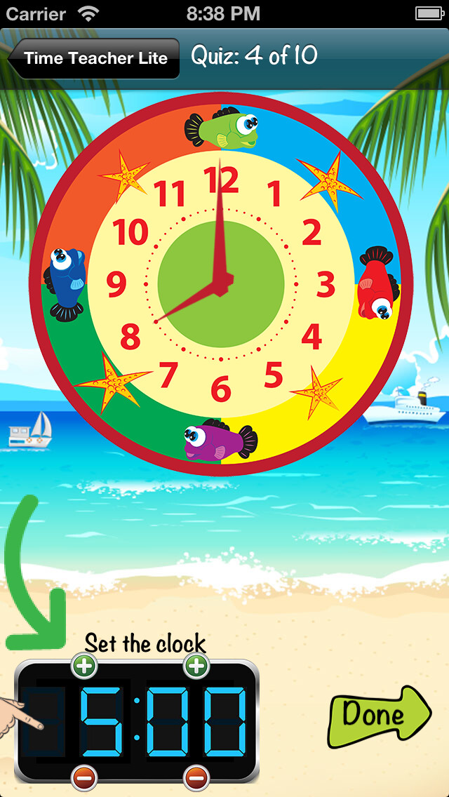 Emulate iPhone app Time Teacher Lite - Learn How To Tell Time using MyAndroid Emulate iPhone app Time Teacher Lite - Learn How To Tell Time using MyAndroid