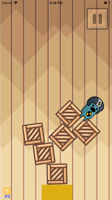 Emulate iPhone app Time to fall - Physical Puzzle using MyAndroid Emulate iPhone app Time to fall - Physical Puzzle using MyAndroid