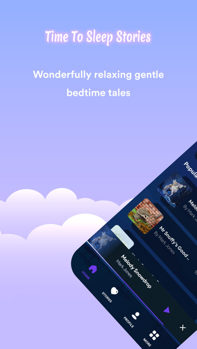 Emulate iPhone app Time to Sleep Stories using MyAndroid