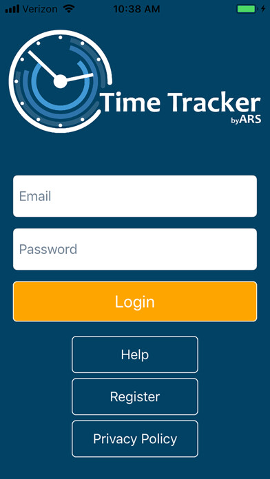 Emulate iPhone app Time Tracker by ARS using MyAndroid