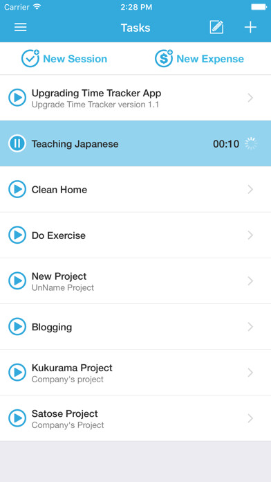Emulate iPhone app Time Tracker Free using MyAndroid Emulate iPhone app Time Tracker Free using MyAndroid