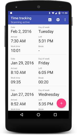 Run android online APK Time tracking with Beacons from MyAndroid or emulate Time tracking with Beacons using MyAndroid Run android online APK Time tracking with Beacons from MyAndroid or emulate Time tracking with Beacons using MyAndroid
