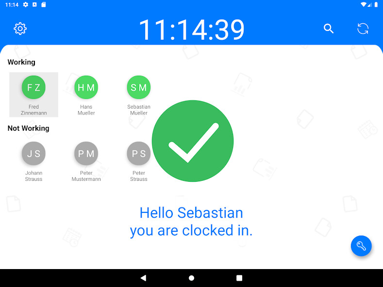 Run android online APK TimeTrack Terminal - NFC RFID Time attendance from MyAndroid or emulate TimeTrack Terminal - NFC RFID Time attendance using MyAndroid